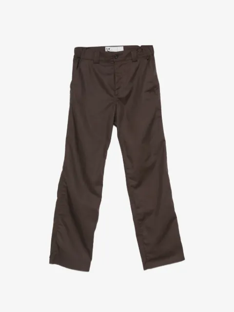 GR10K 10000 Replicated straight-leg trousers