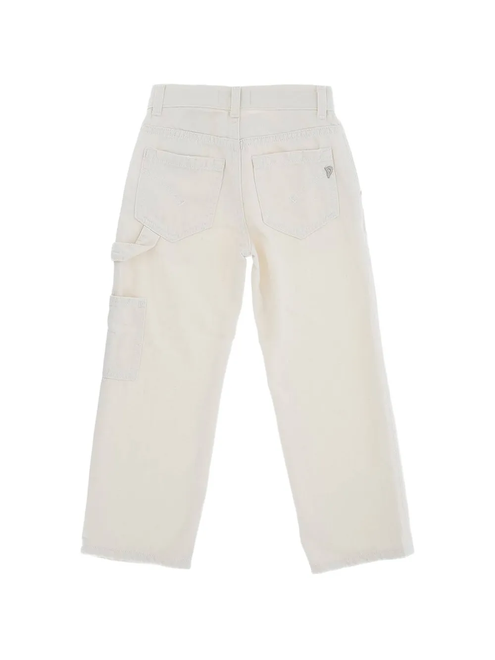 DONDUP KIDS Cargo broek met knoopsluiting Beige