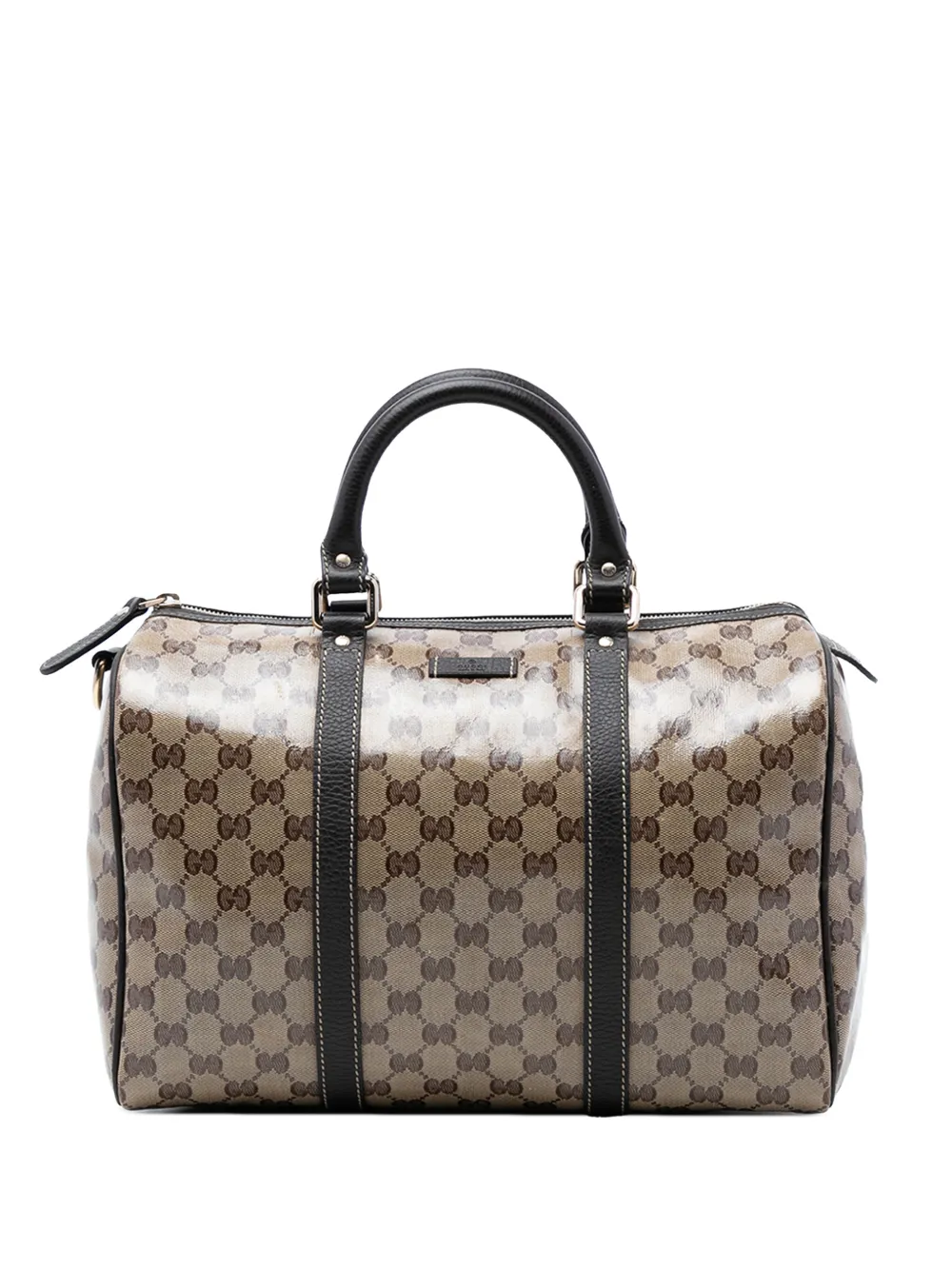 Gucci Pre-Owned 2016-2025 Medium GG Crystal Joy boston bag - Toni neutri