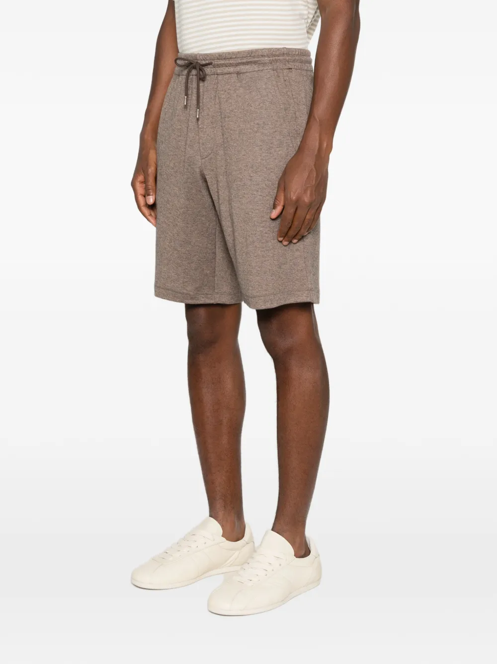 Jacob Cohën Shorts met trekkoord Bruin