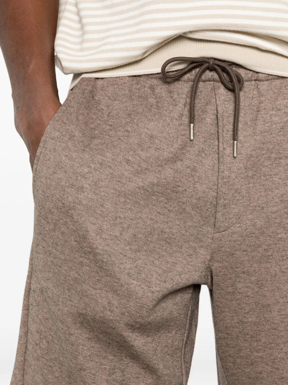 Jacob Cohën Shorts met trekkoord Bruin