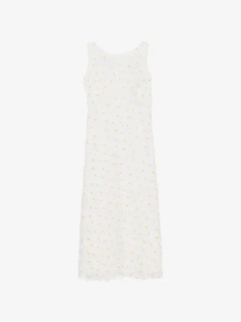 Luisa Cerano robe mi-longue à fleurs