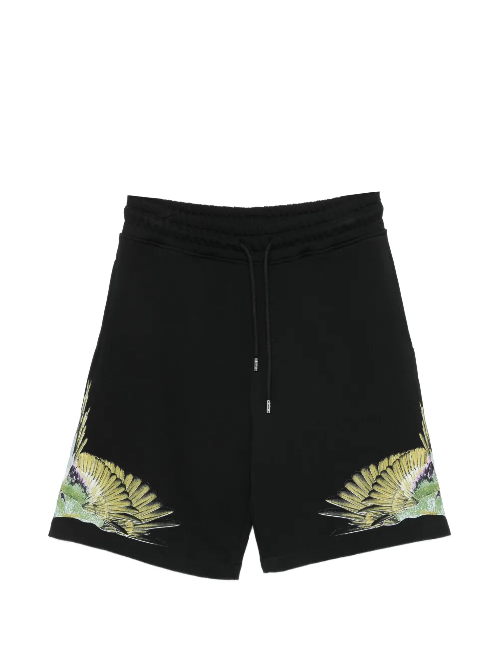 COUNTY OF MILAN wings-motif shorts - Nero