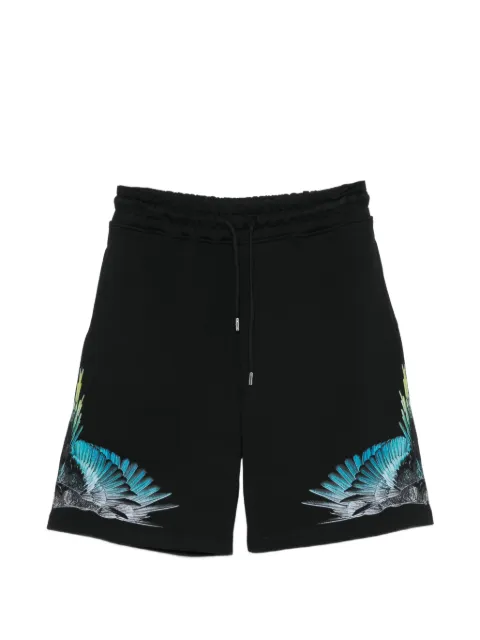 COUNTY OF MILAN wings-motif shorts