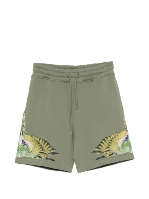 COUNTY OF MILAN wings-motif shorts