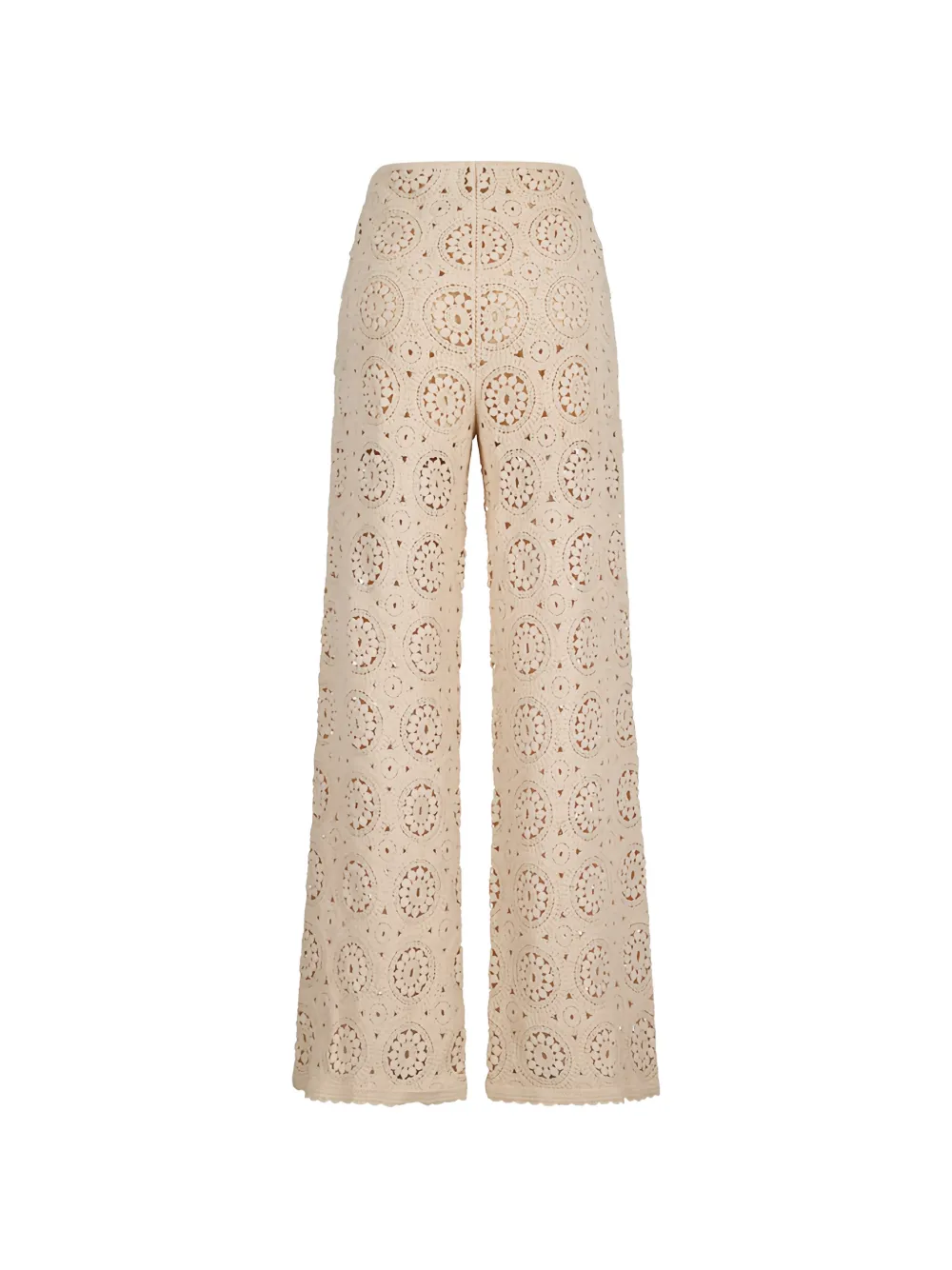 FRAME Gehaakte broek Beige