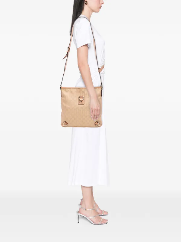Gucci Pre-Owned 2016-2025 GGキャンバス アビー Dリング ショルダー
