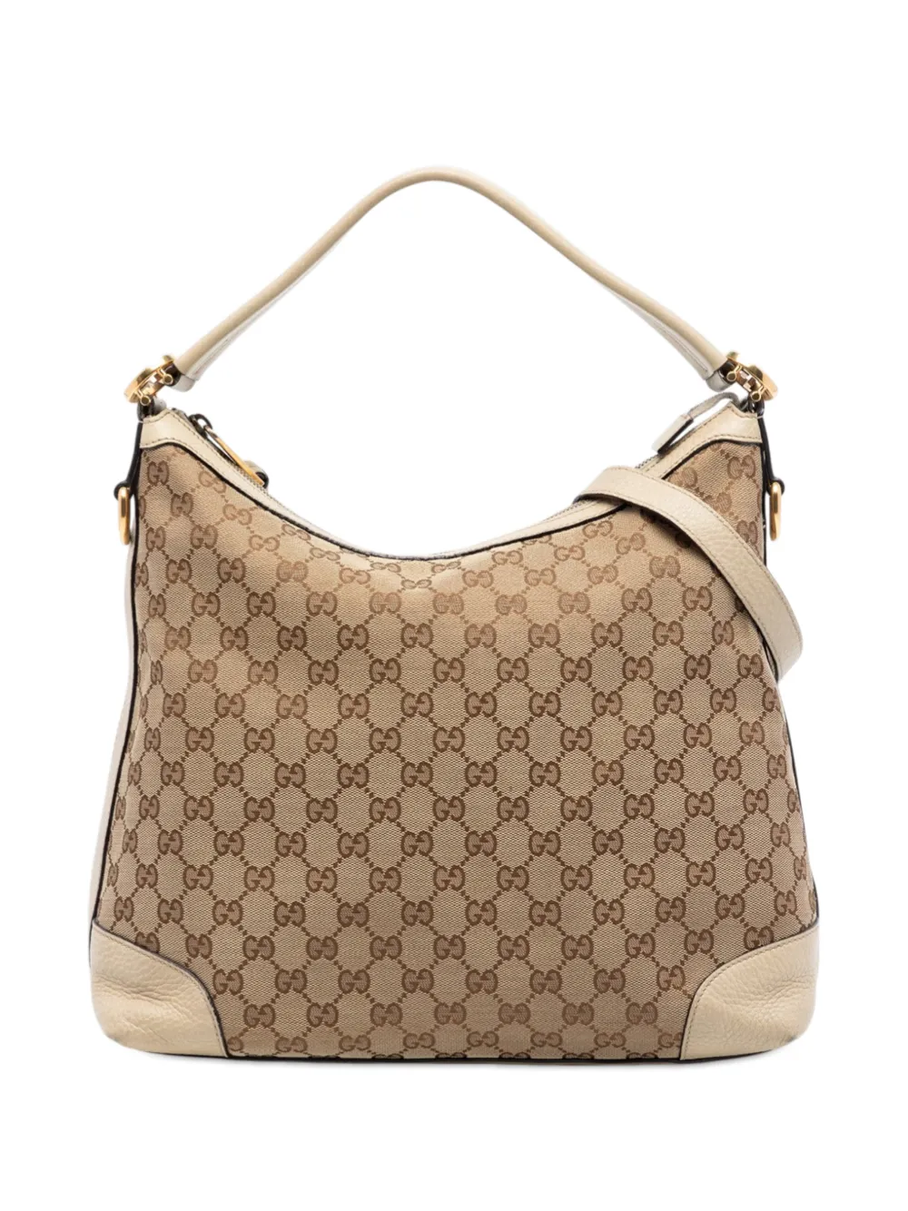 Gucci Pre-Owned 2016-2026 Small GG Canvas Miss GG Hobo satchel - Toni neutri