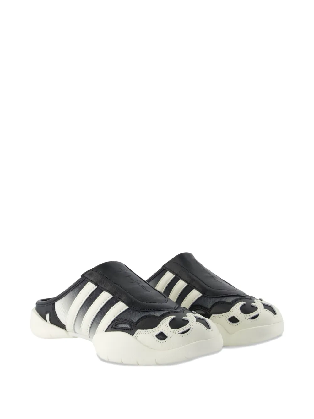 Y-3 Regu panelled mules Zwart