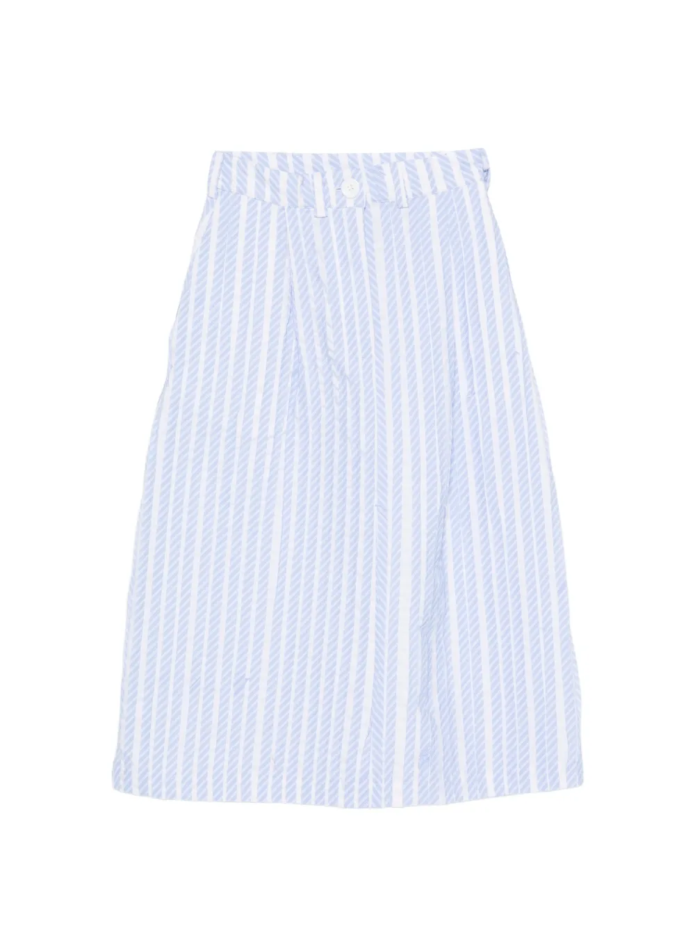 MTL STUDIO striped midi skirt - Blu
