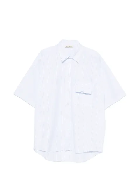 MTL STUDIO Polsino stripe-pattern shirt