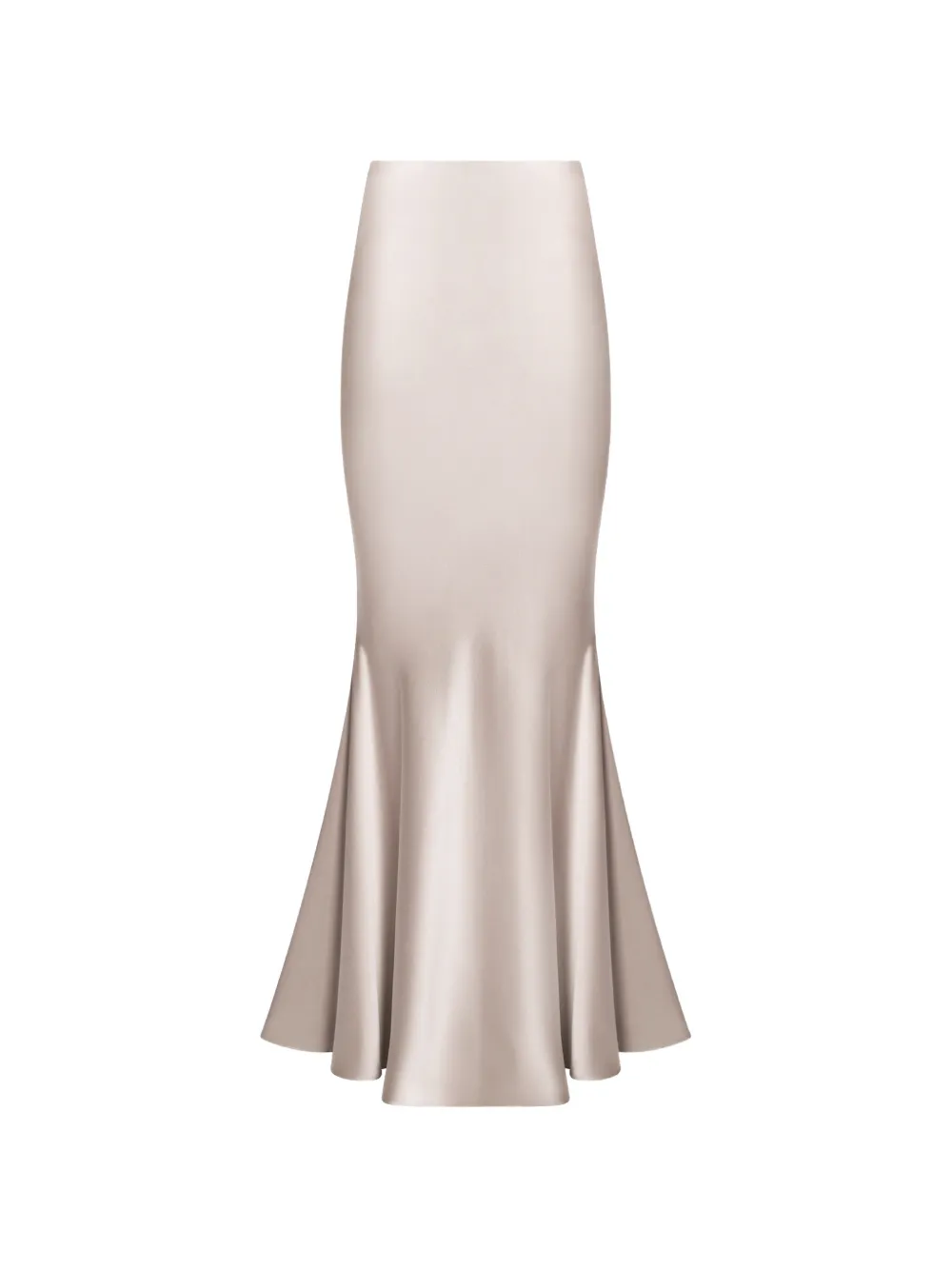 ALEXIA & ANTONIA bias-cut maxi skirt - Toni neutri