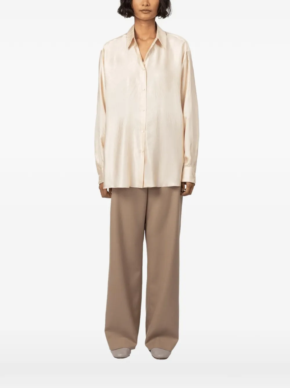 Indress Camicia Palm Tree - Toni neutri
