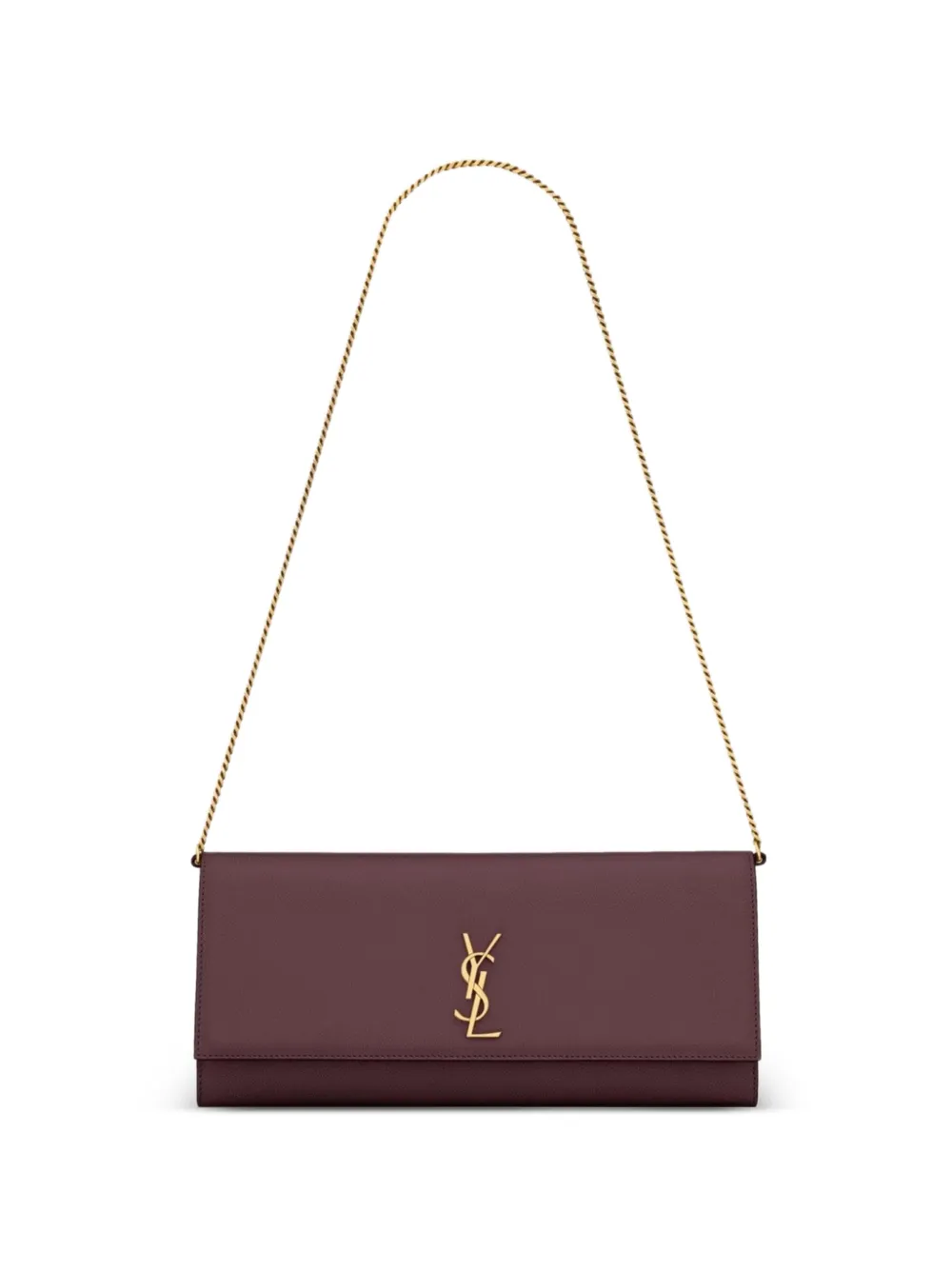 Saint Laurent Kate Clutch mit Kette - Rot