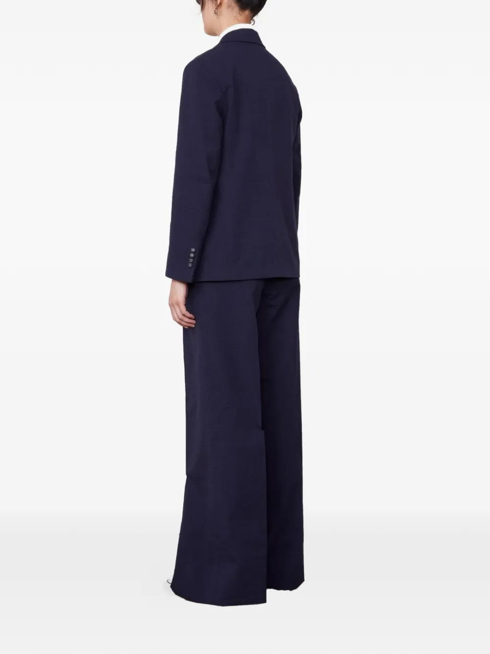 Officine Generale Jack met twee knopen en patch Blauw
