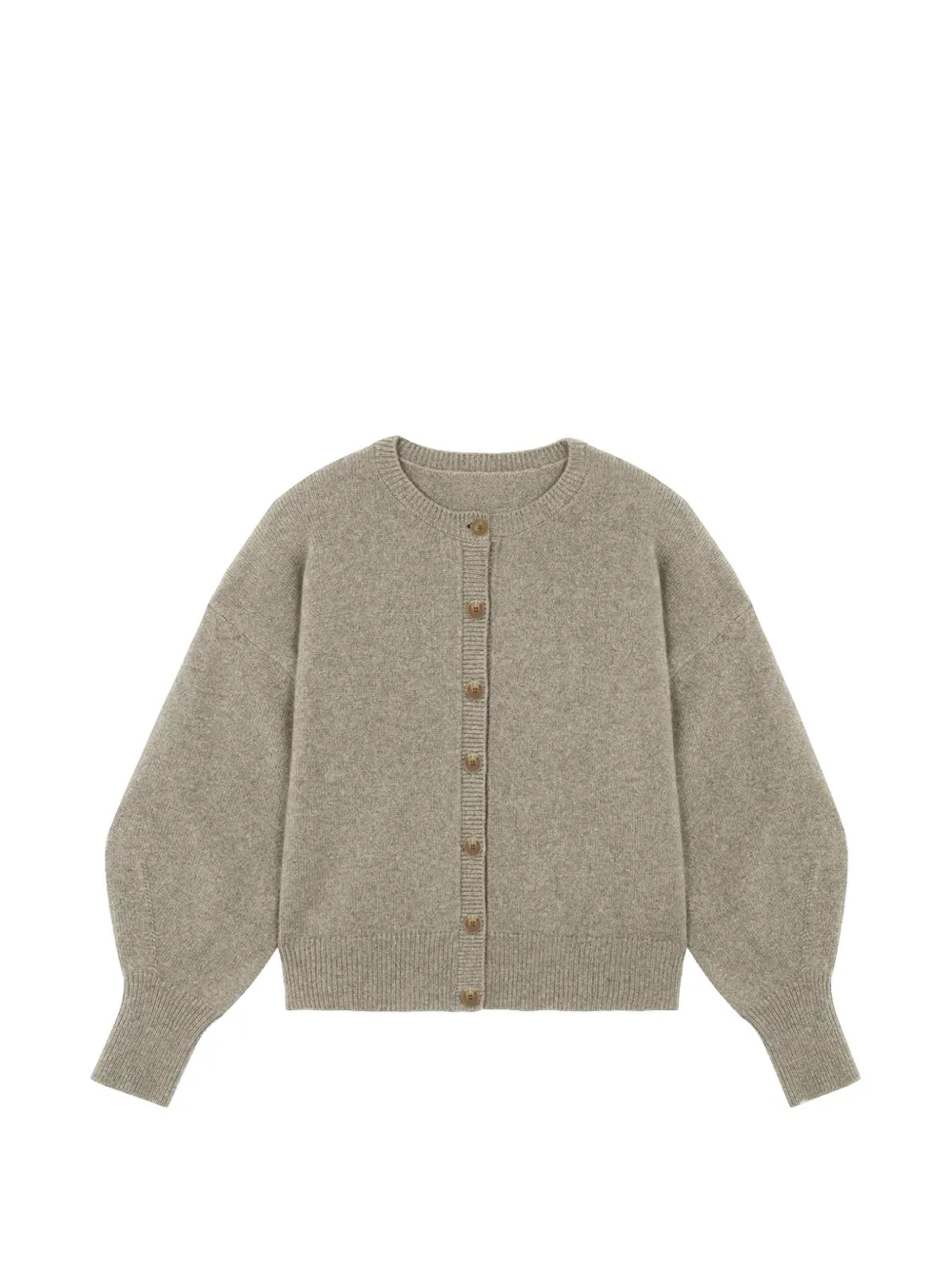 LINNEA LUND Cardigan Gabriella con bottoni - Marrone