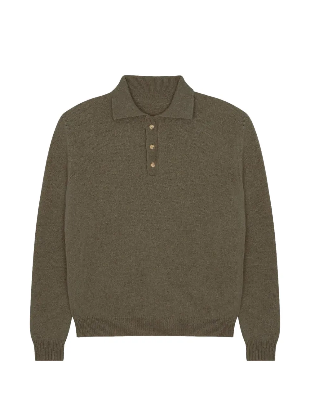 LINNEA LUND Maglione con colletto polo - Verde