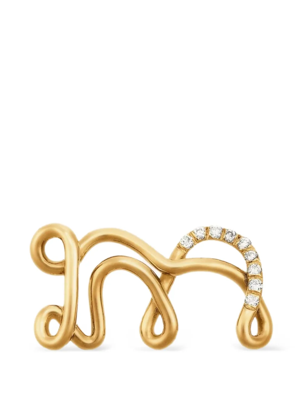 Charlotte Chesnais Halskette mit Diamanten - Gold