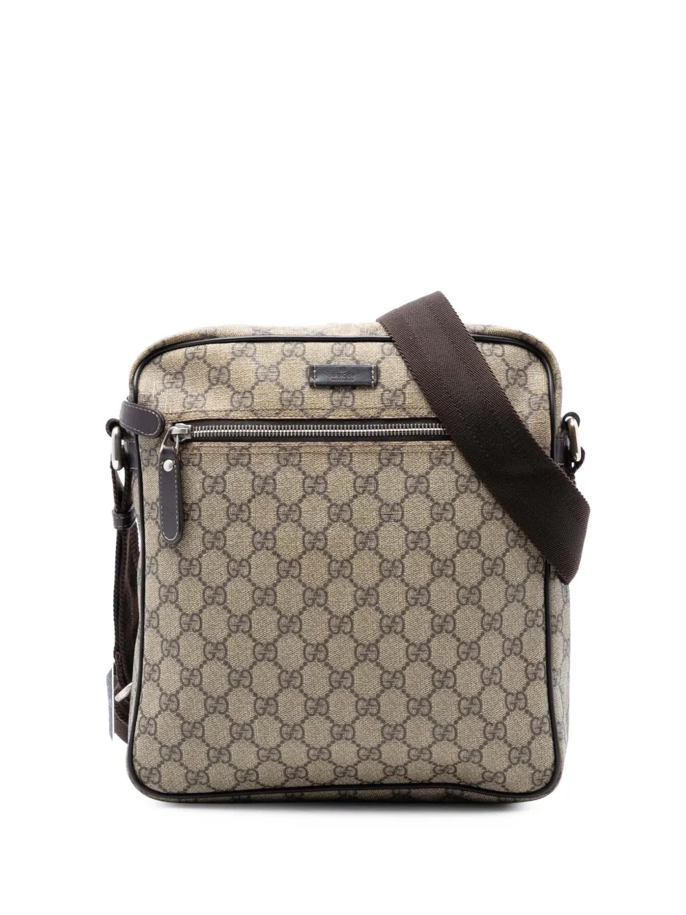 Gucci Pre-Owned 2016-2025 GG Supreme crossbody bag - Neutrals