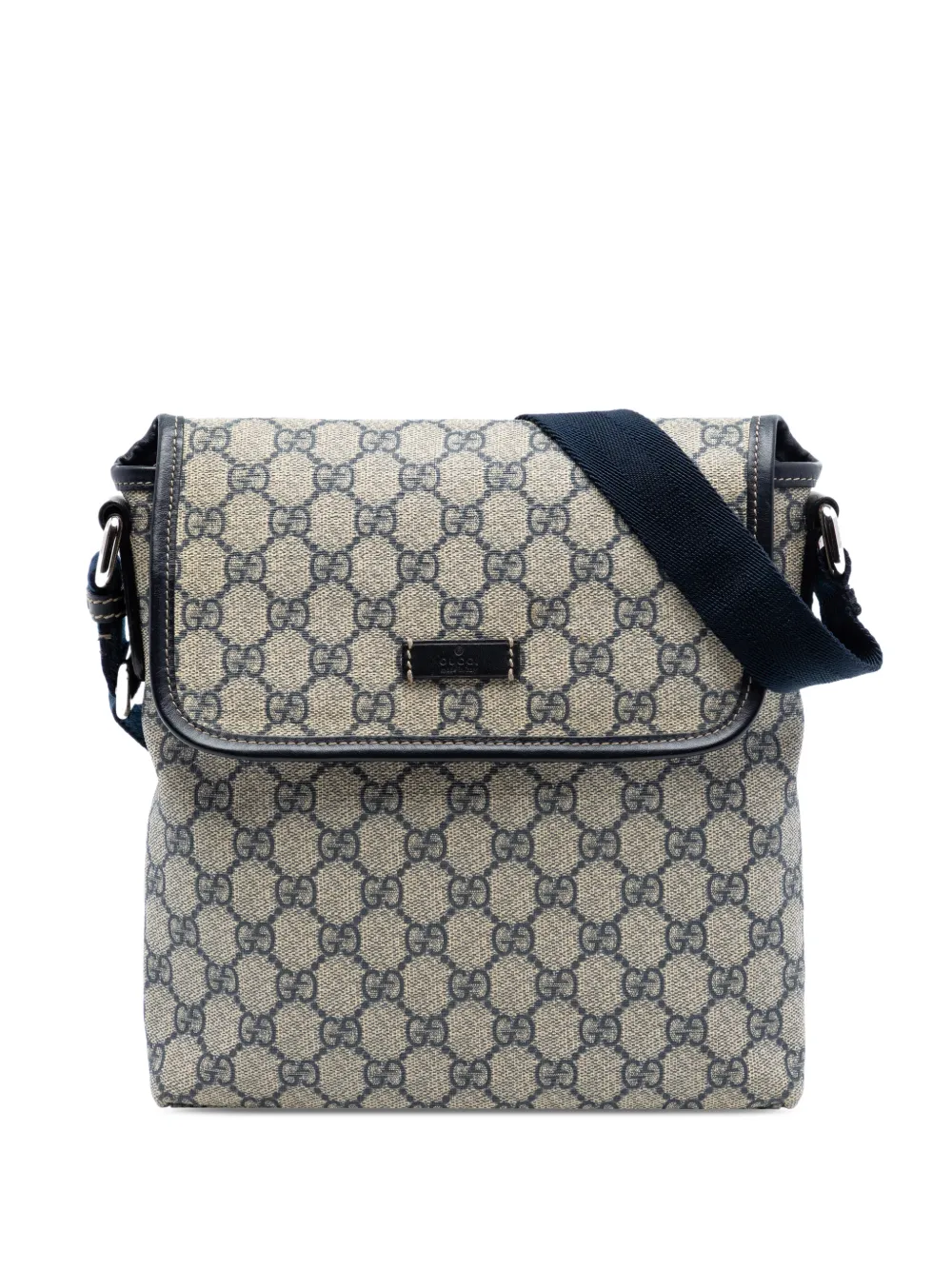 Gucci Pre-Owned 2016-2026 GG Supreme crossbody bag - Toni neutri