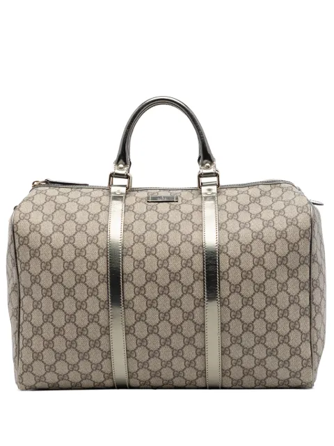 Gucci Pre-Owned 2016-2026 Large GG Supreme Joy boston bag