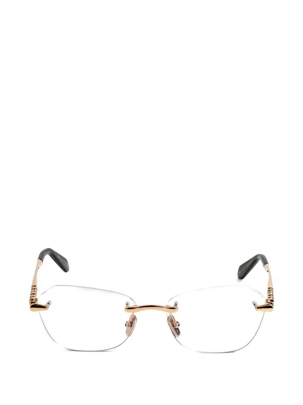 Bvlgari Serpenti rimless glasses - Oro