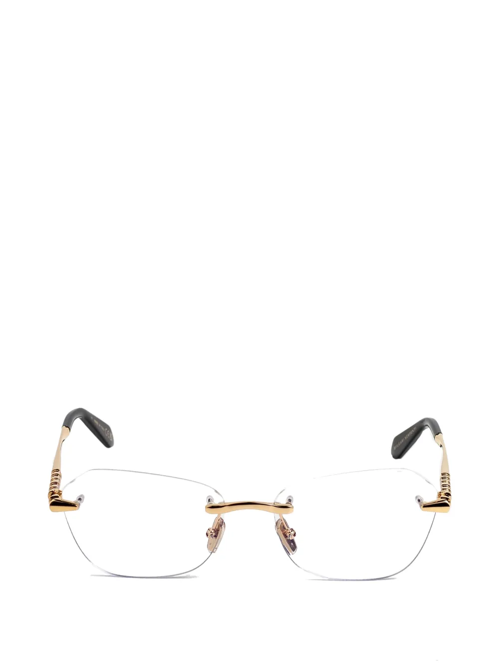Bvlgari Serpenti rimless glasses - Oro