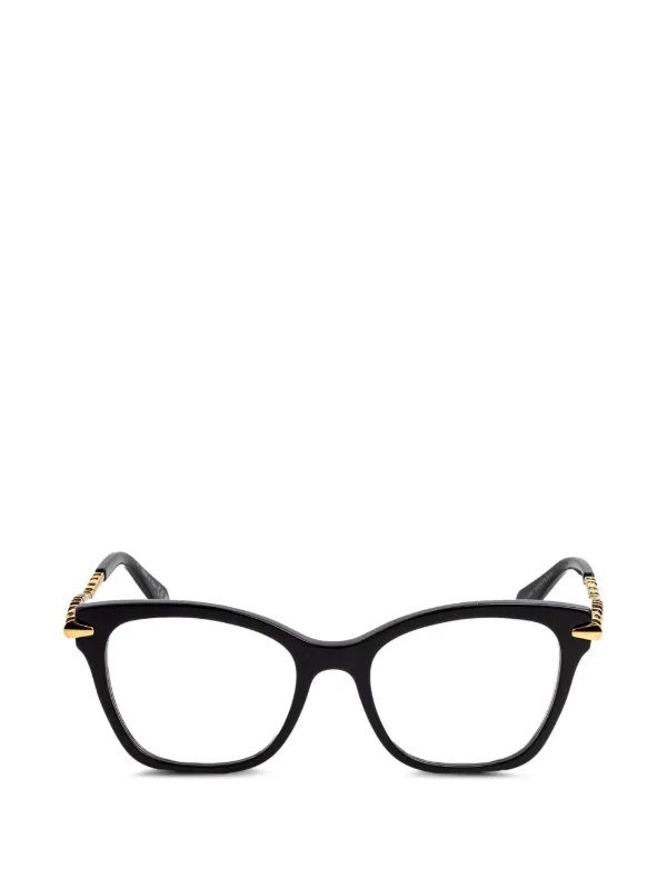Bvlgari Serpenti Cat-eye Glasses in Black