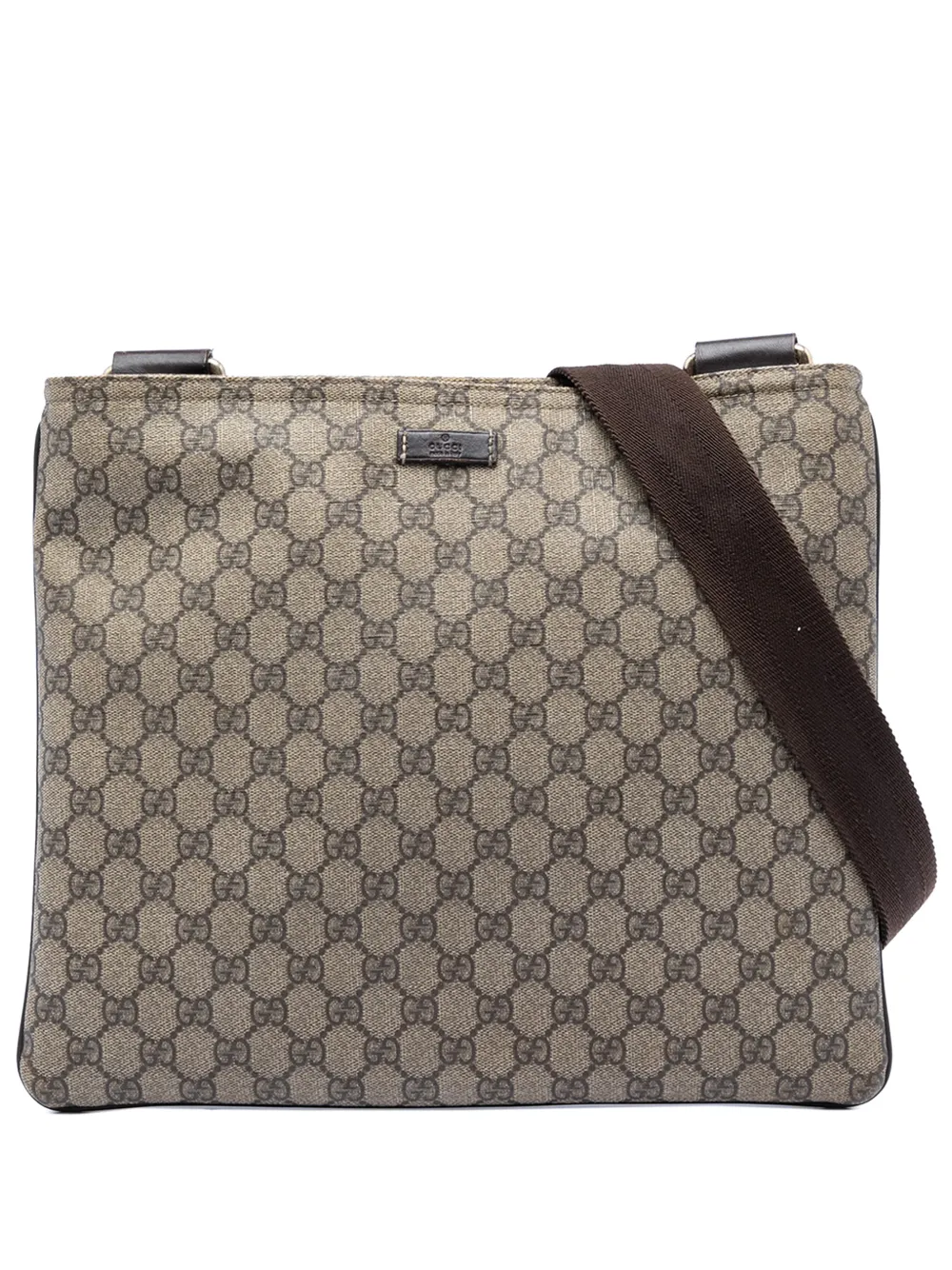 Gucci Pre-Owned 2000-2015 GG Supreme crossbody bag - Toni neutri