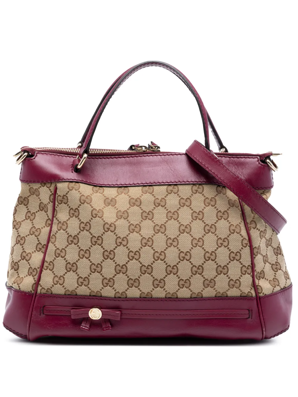 Gucci Pre-Owned 2000-2015 GG Canvas Mayfair satchel - Toni neutri
