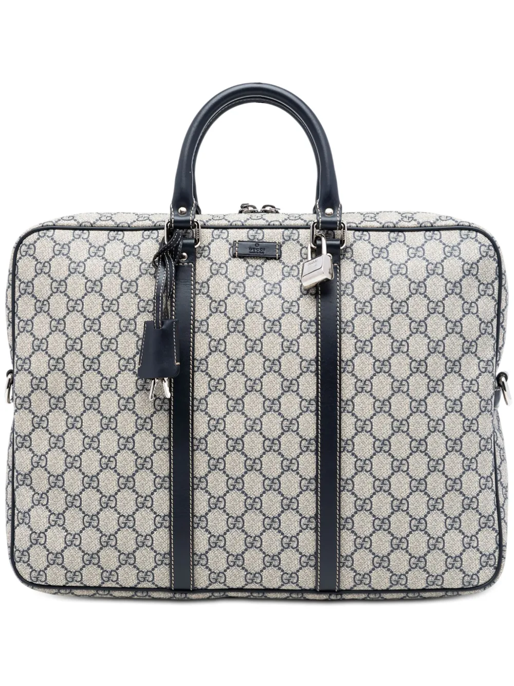 Gucci Pre-Owned 2000-2015 GG Supreme business bag - Toni neutri