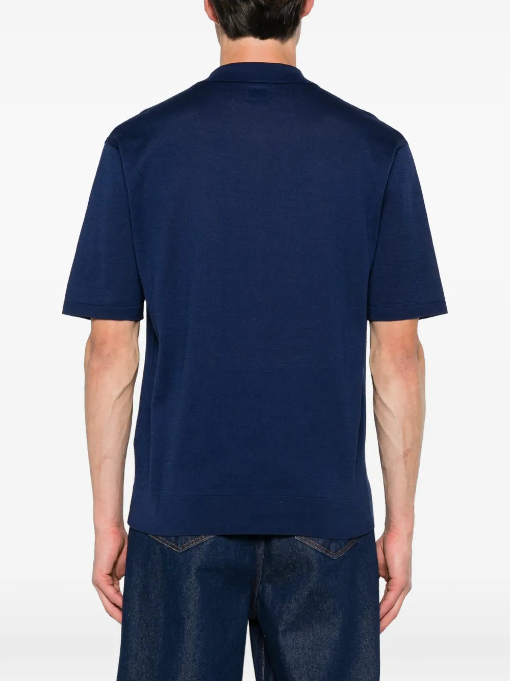 C.P. Company Katoenen poloshirt Blauw