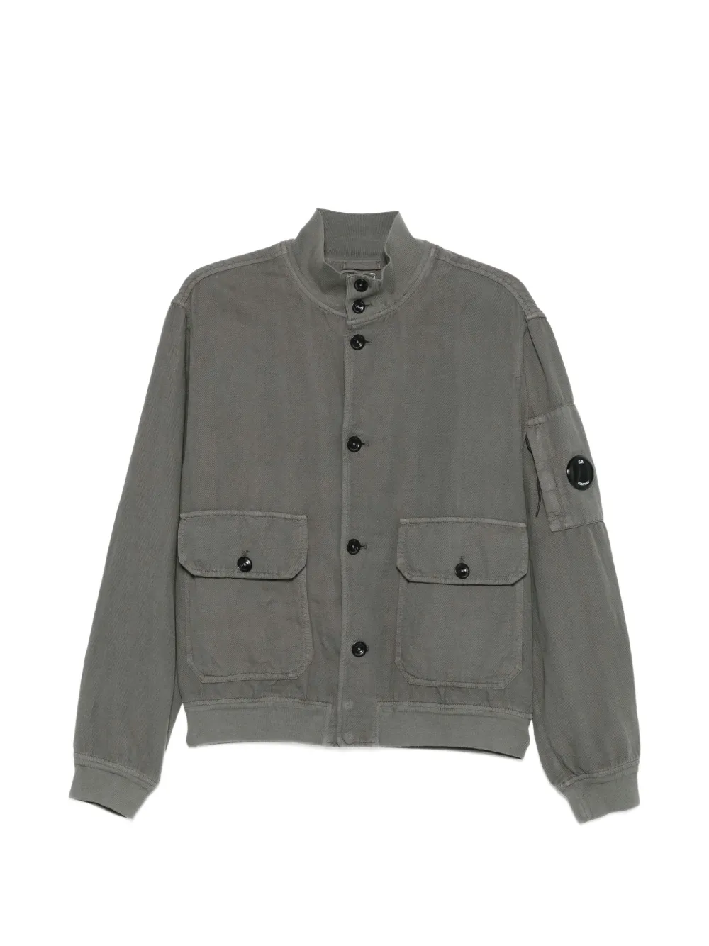 C.P. Company Lens-detail pocketed jacket - Grigio