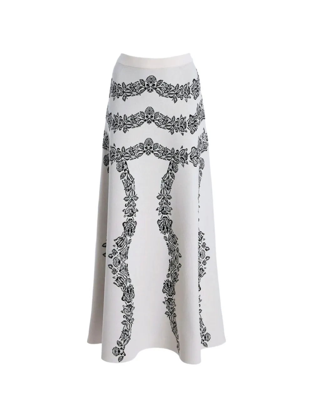 Ulla Johnson Valencia A-line midi skirt Beige