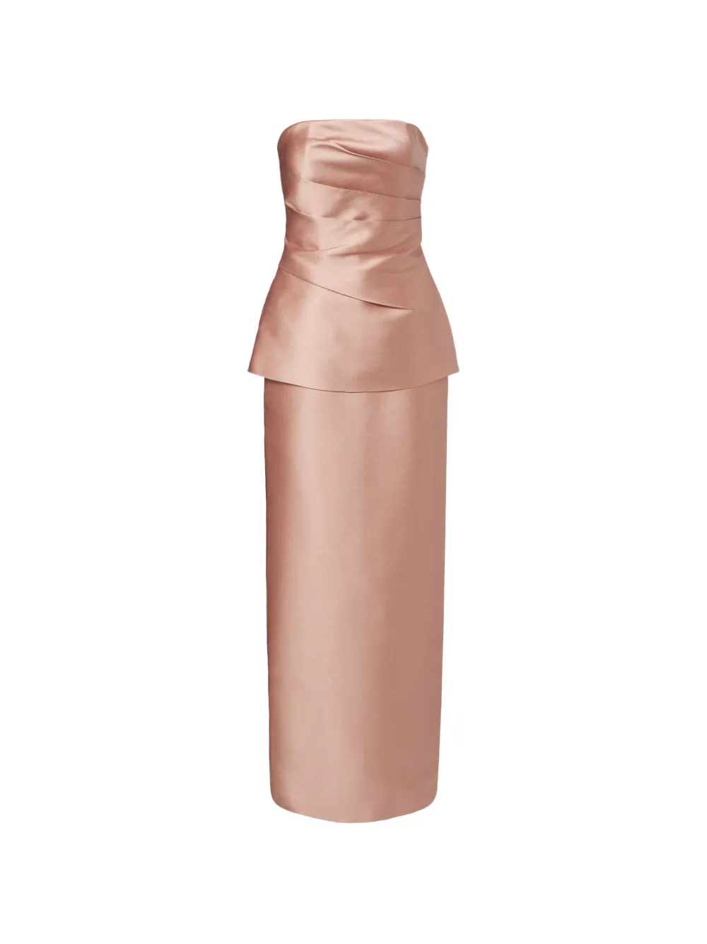 Solace London The Lucille strapless dress - Rosa