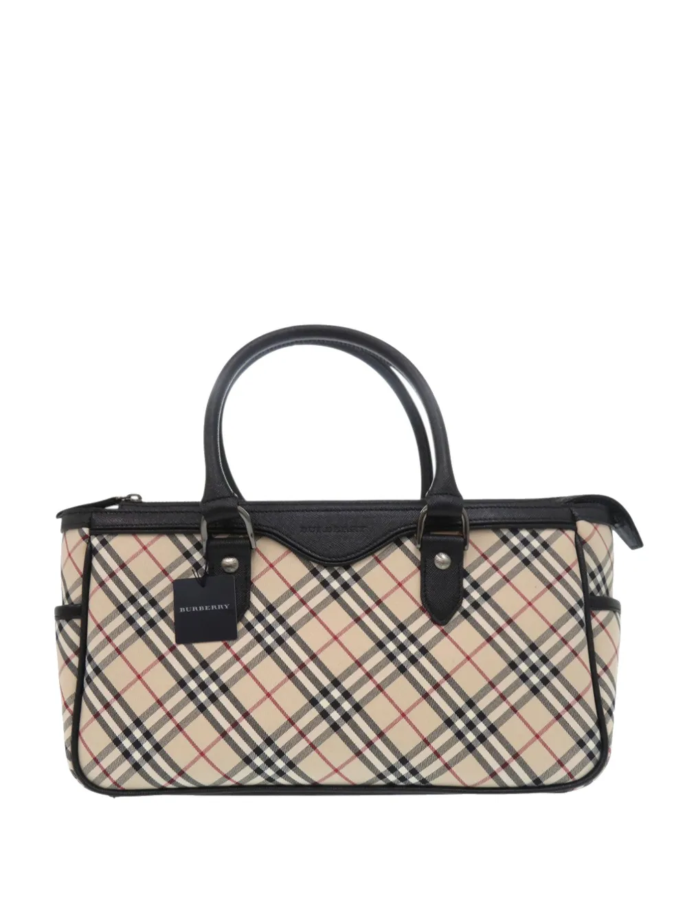 Burberry Pre-Owned 2000-2017 Nova Check Canvas handbag - Toni neutri