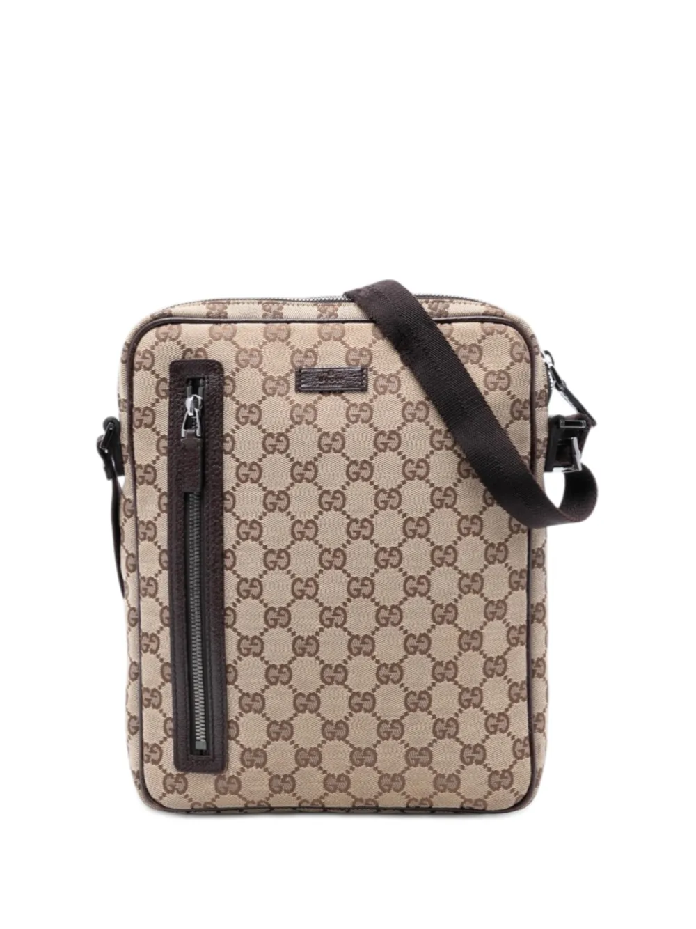 Gucci Pre-Owned 2000-2015 GG Canvas crossbody bag - Toni neutri