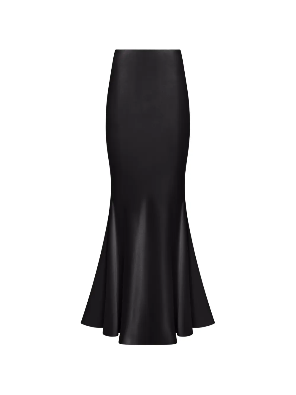 ALEXIA & ANTONIA bias-cut maxi skirt - Schwarz