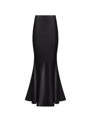 Zuhair Murad stretch-jersey Long Mermaid Skirt | Black | FARFETCH