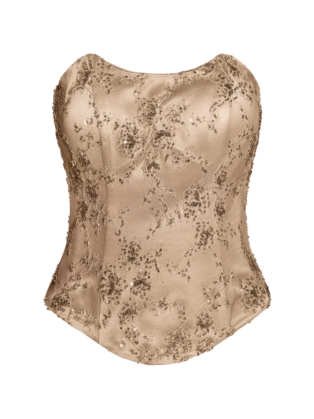 ALEXIA & ANTONIA embellished top - Toni neutri