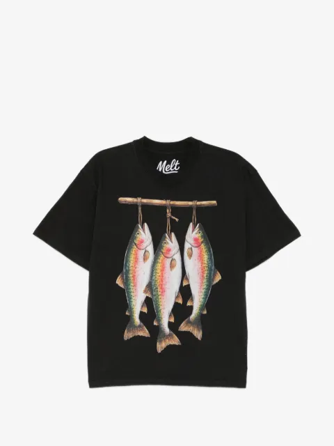 Melt T-Shirt mit grafischem Print