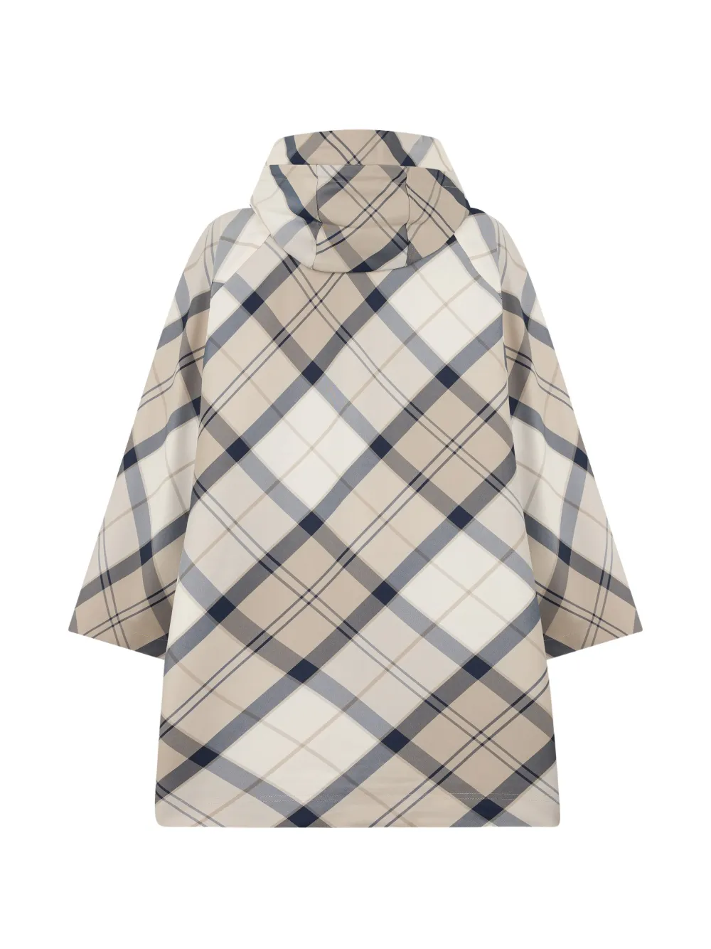 Barbour Kinsale jas met tartan ruit Beige