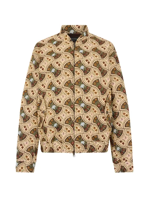 Emporio Armani floral-pattern jacket