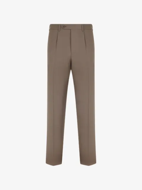 Canali pantalon court à plis marqués