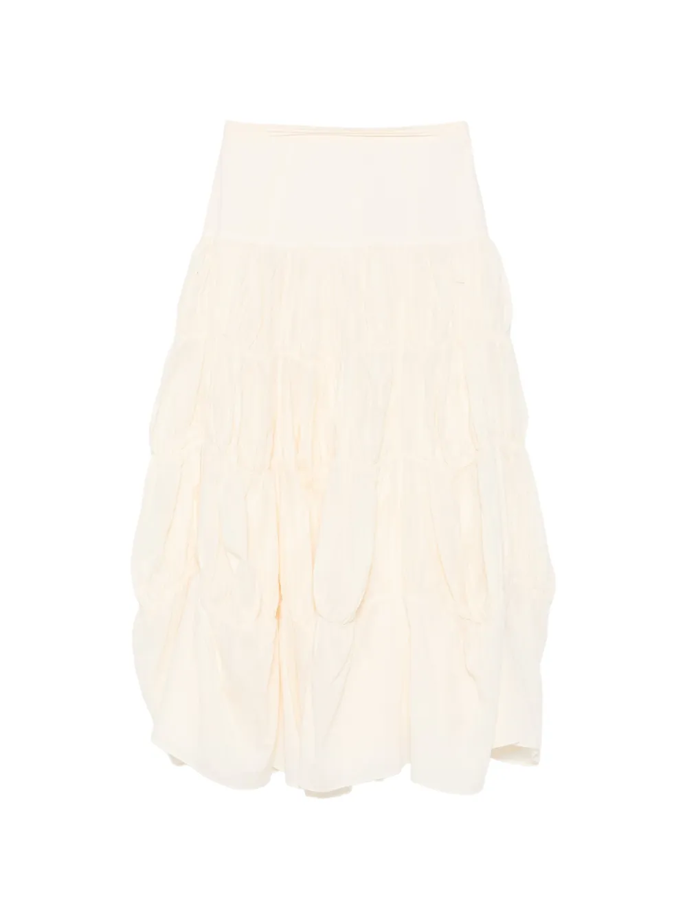 Ulla Johnson Davina drop-waist mid skirt - Toni neutri