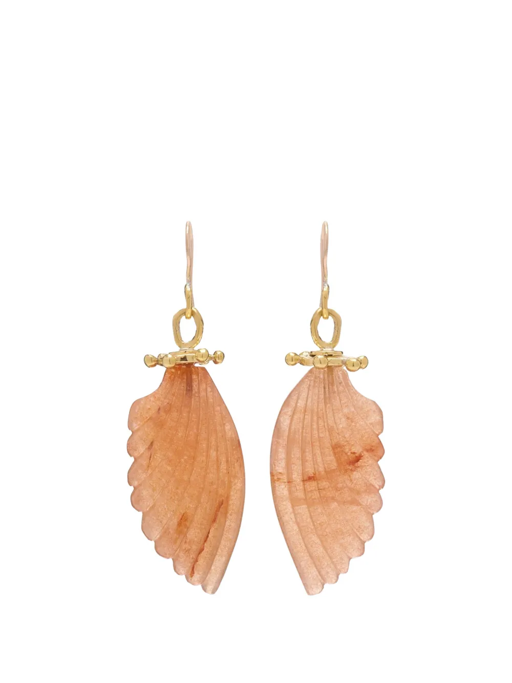 Ulla Johnson small wing drop earrings - Oro