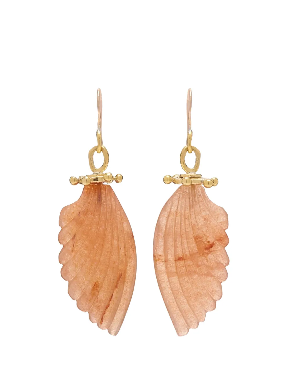 Ulla Johnson small wing drop earrings - Oro