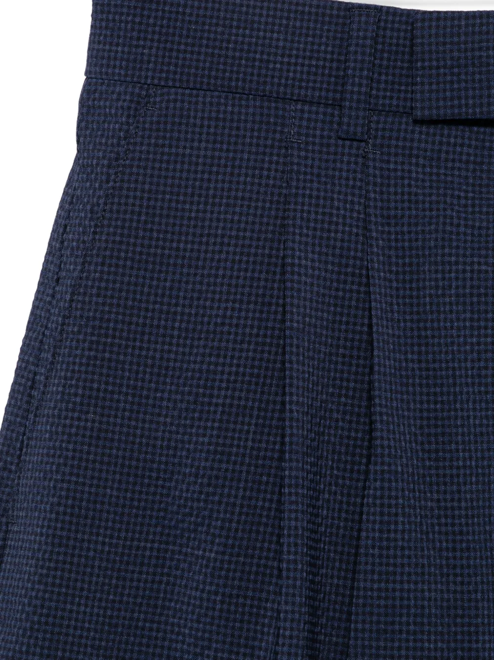 Paul Smith Geplooide shorts Blauw
