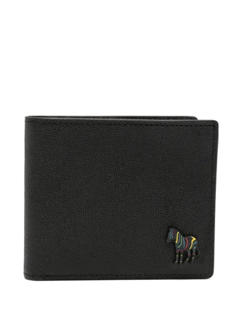 Paul Smith Zebra-patch grained-leather billfold wallet