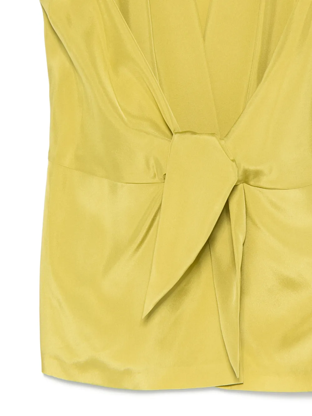 Paul Smith Top met geknoopt detail Groen